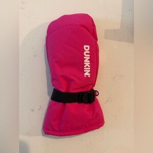 Official Dunkin Donuts Pink Mitten Winter 2026